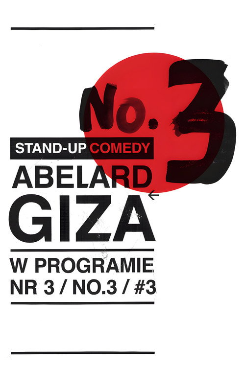 Movie poster for Abelard Giza - Numer 3 (2018)