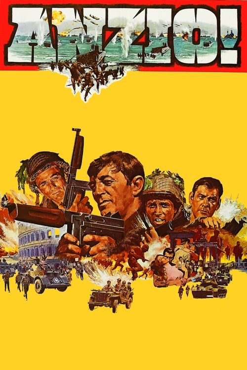 Movie poster for Anzio (1968)