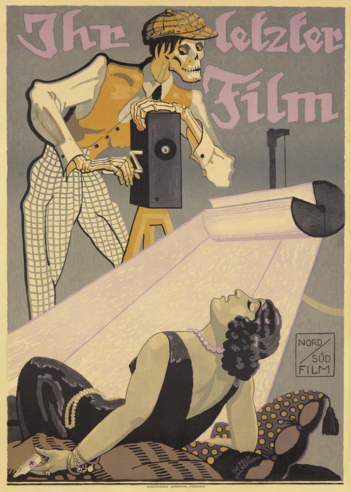 Movie poster for Ihr Letzter Film (1920)