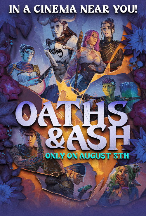 Movie poster for Critical Role Live: Oaths & Ash (2025)