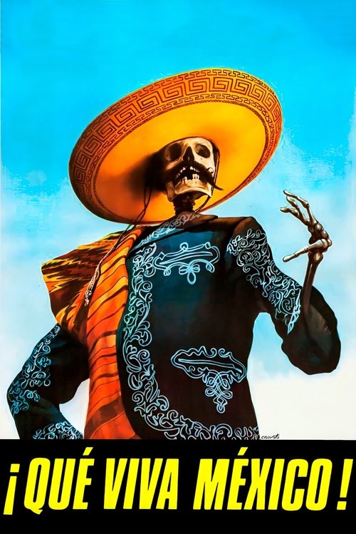 Movie poster for ¡Qué Viva México! (1979)