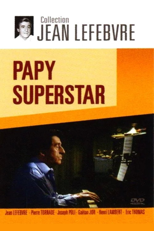 Movie poster for Papy Superstar (1991)