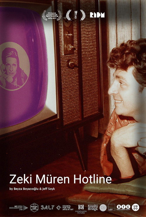 Movie poster for Zeki Müren Hotline (2016)