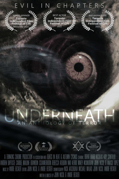 Movie poster for Underneath: An Anthology of Terror (2021)