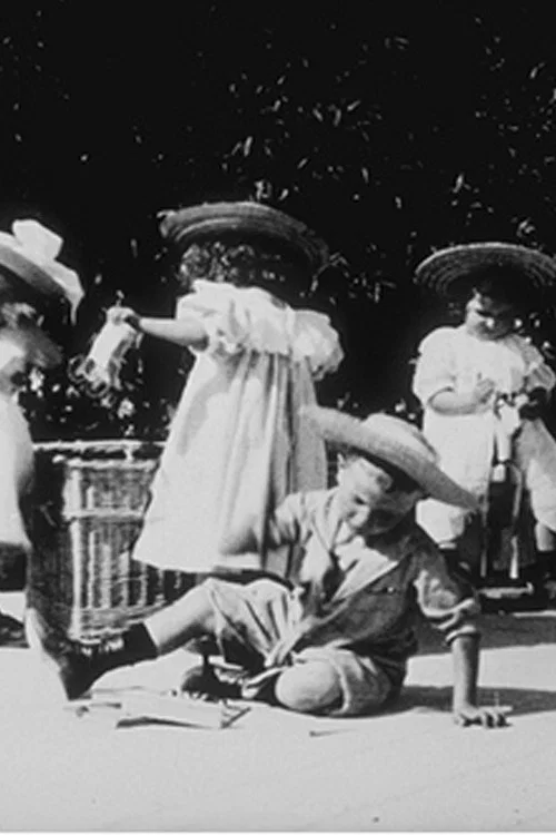 Movie poster for Children at Play (1896)