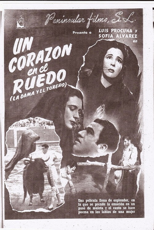 Movie poster for Un corazón en el ruedo (1950)
