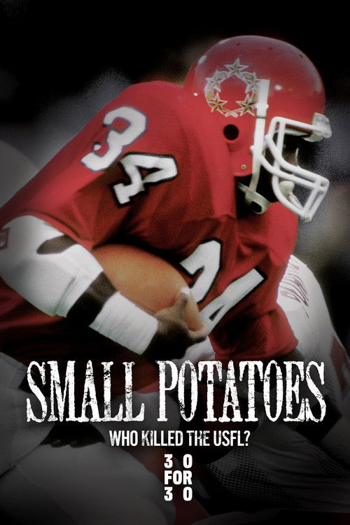 Movie poster for Small Potatoes: Who Killed the USFL? (2009)