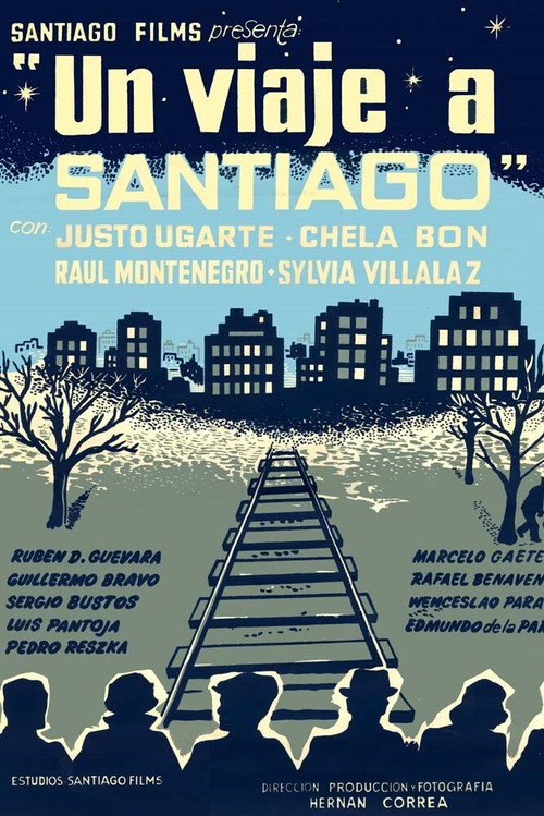 Movie poster for Un viaje a Santiago (1960)