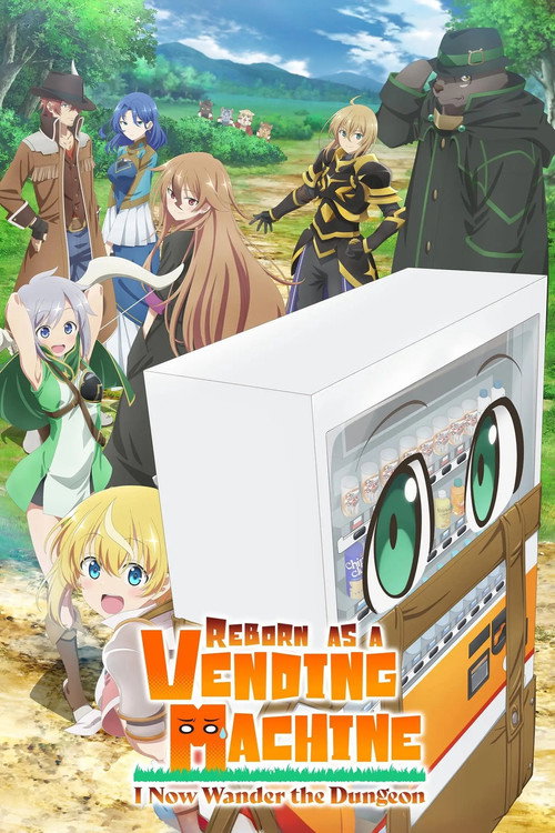 Series poster for Reborn as a Vending Machine, I Now Wander the Dungeon (2023)