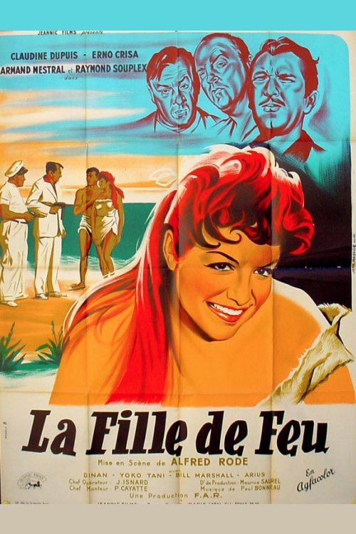Movie poster for Fire in the Flesh (1958)