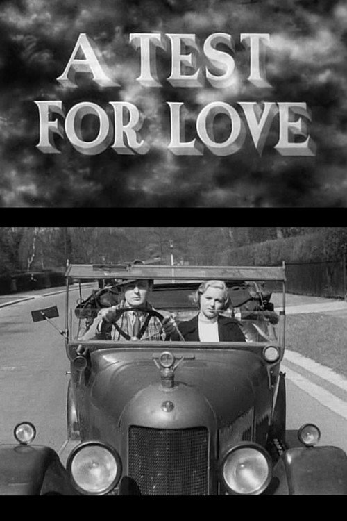 Movie poster for A Test for Love (1937)