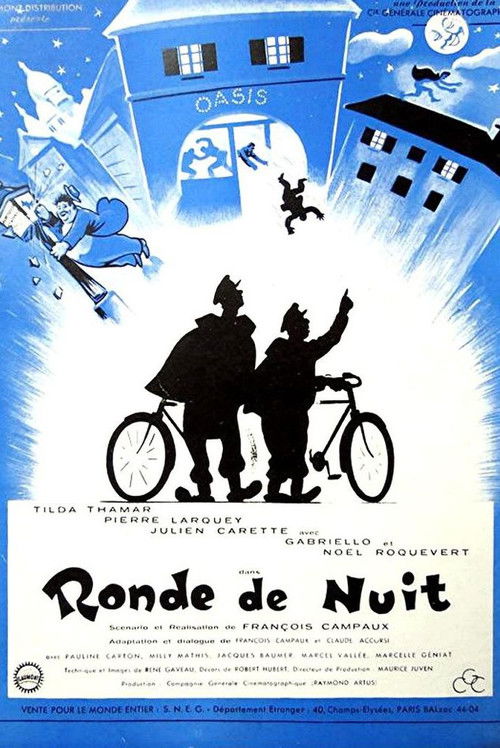 Movie poster for Night Round (1949)