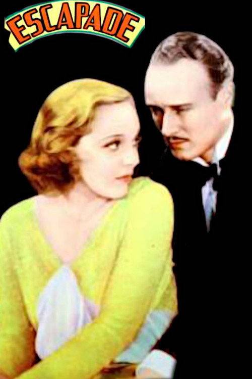 Movie poster for Escapade (1932)
