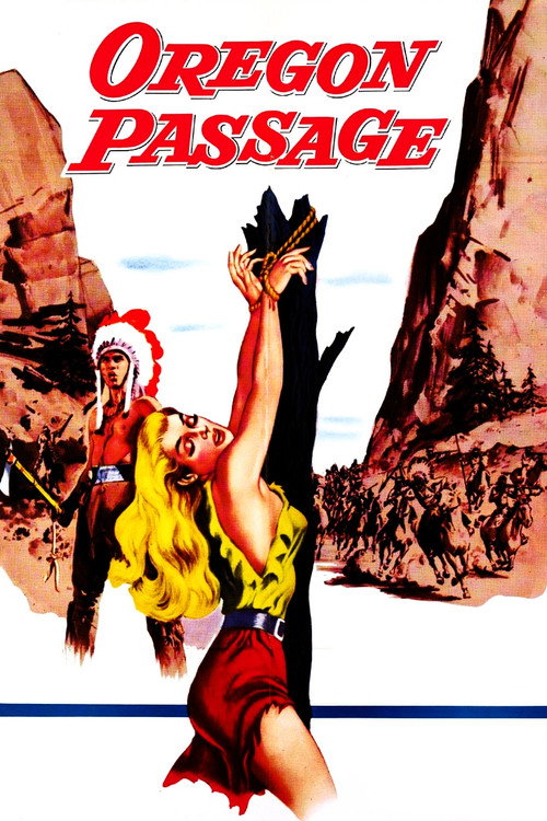 Movie poster for Oregon Passage (1957)