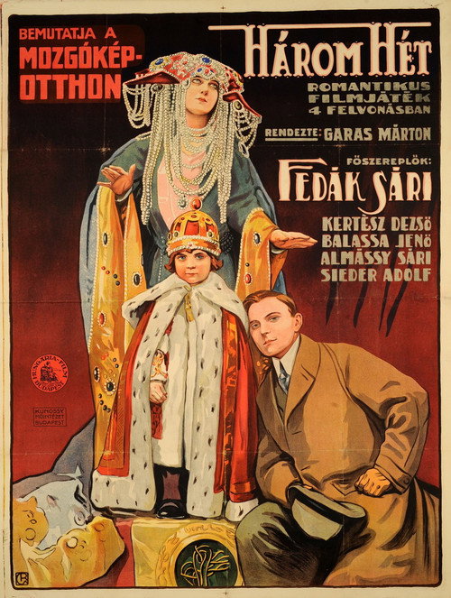 Movie poster for Three Weeks (1917)
