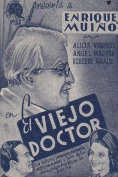 Movie poster for El viejo doctor (1939)