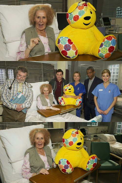 Movie poster for Catherine Tate's Nan vs Holby City (2013)
