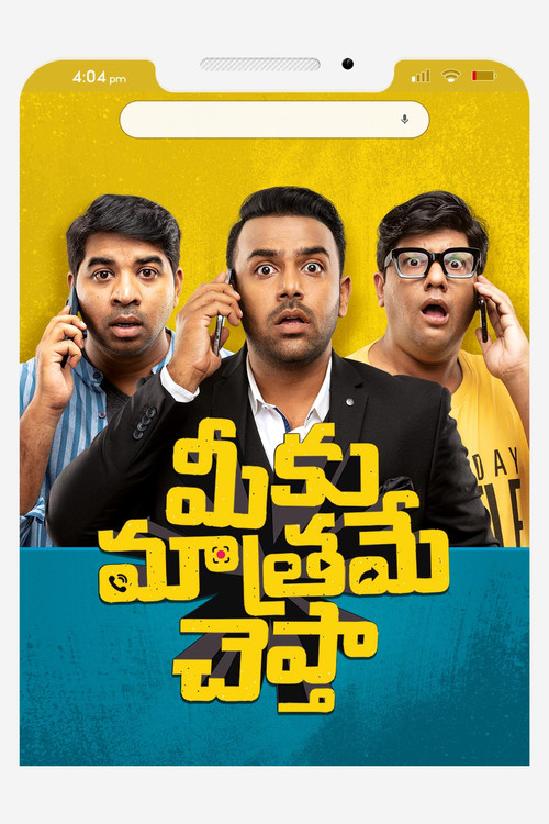 Movie poster for Meeku Maathrame Cheptha (2019)