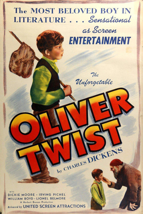 Movie poster for Oliver Twist (1933)