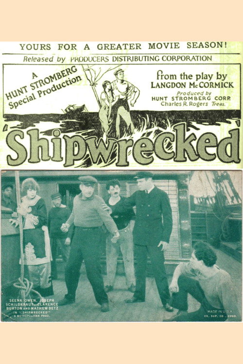 Movie poster for Shipwrecked (1926)