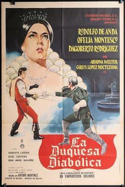 Movie poster for The Diabolical Duchess (1964)