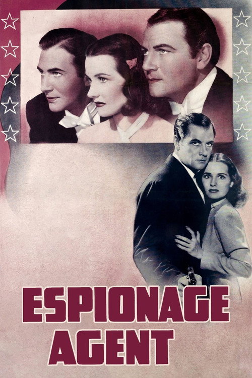 Movie poster for Espionage Agent (1939)