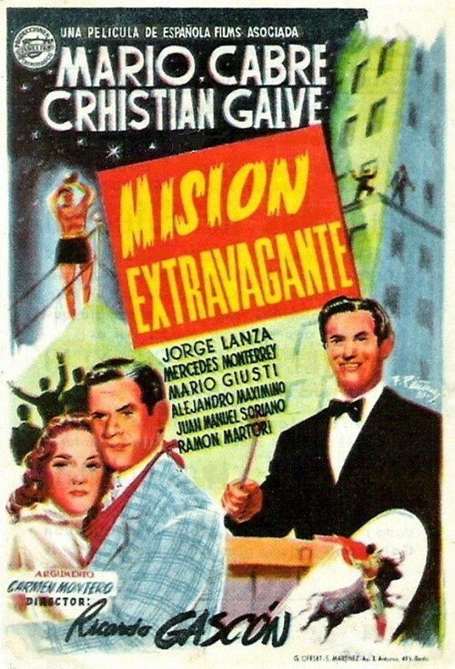 Movie poster for Misión en Buenos Aires (1954)