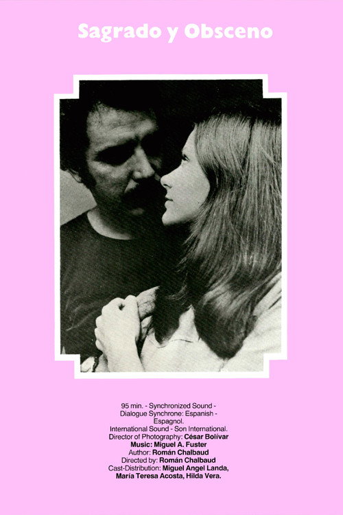 Movie poster for Sacred and Obscene (1975)