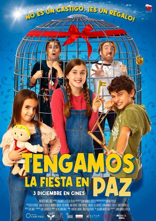Movie poster for Tengamos la fiesta en paz (2021)