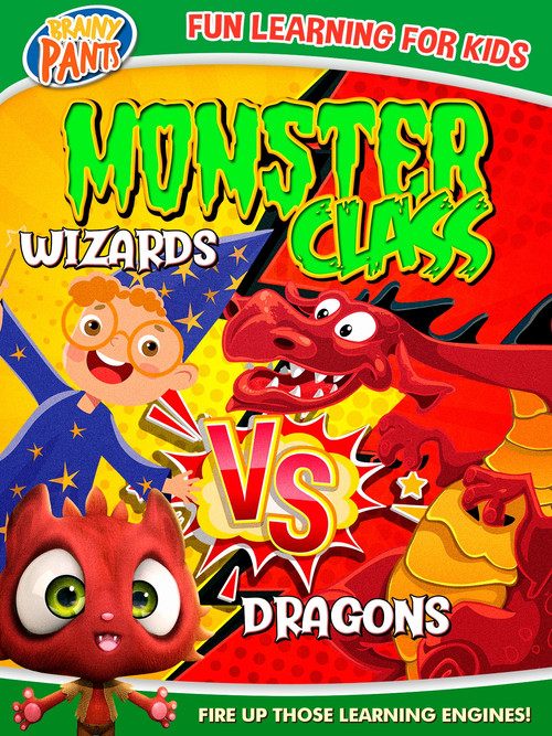 Movie poster for Monster Class: Dragons Vs Wizards (2023)