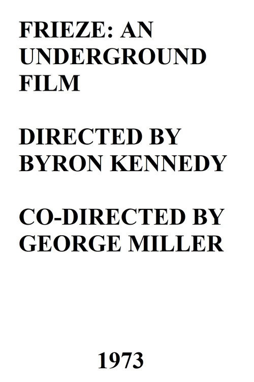 Movie poster for Frieze: An Underground Film (1973)