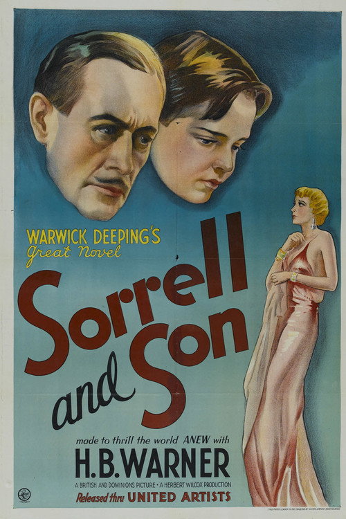 Movie poster for Sorrell and Son (1934)