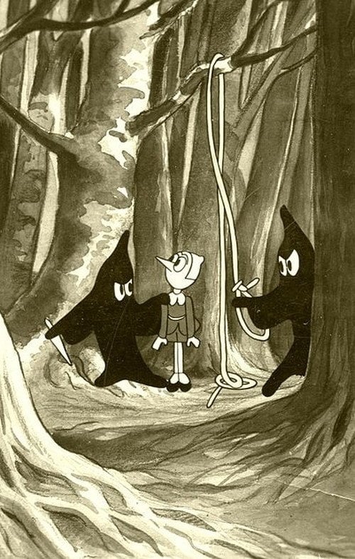 Movie poster for The Adventures of Pinocchio (1936)