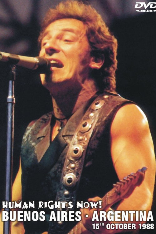 Movie poster for Bruce Springsteen - Human Rights Final - Buenos Aires (1988)