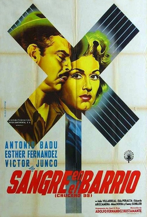 Movie poster for Sangre en el barrio (1952)