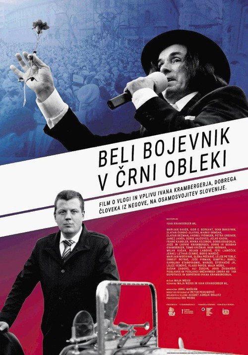 Movie poster for A White Warrior in a Black Suit (2021)