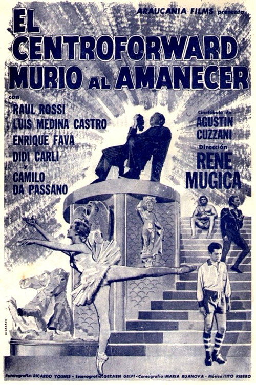Movie poster for That Forward Center Dies at Dawn (1961)