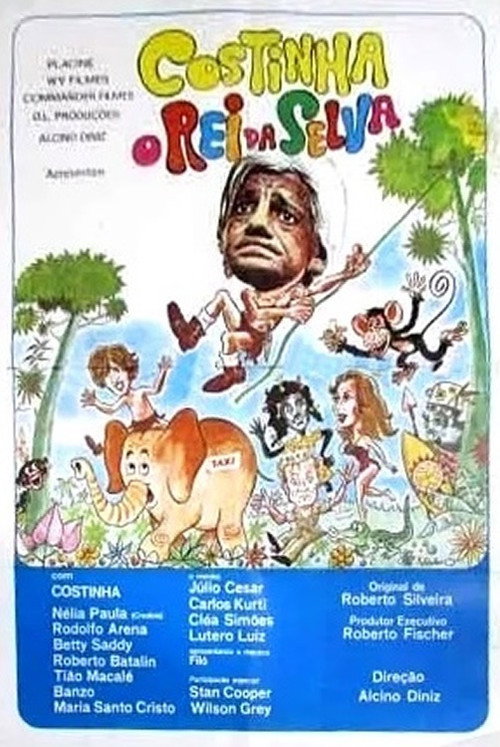 Movie poster for Costinha, o Rei da Selva (1975)
