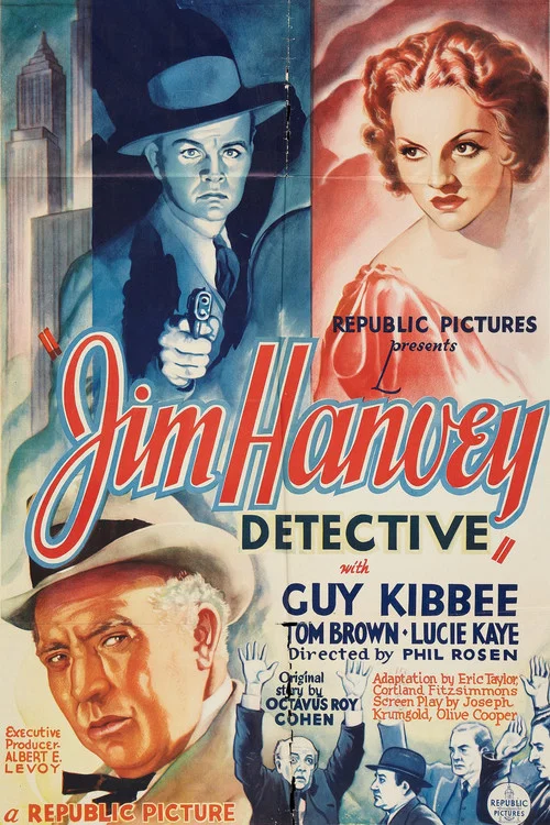 Movie poster for Jim Hanvey, Detective (1937)