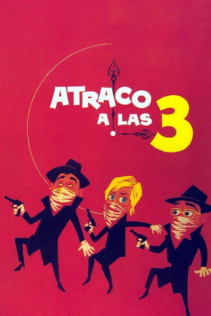 Movie poster for Robbery at 3 O'clock (1962)