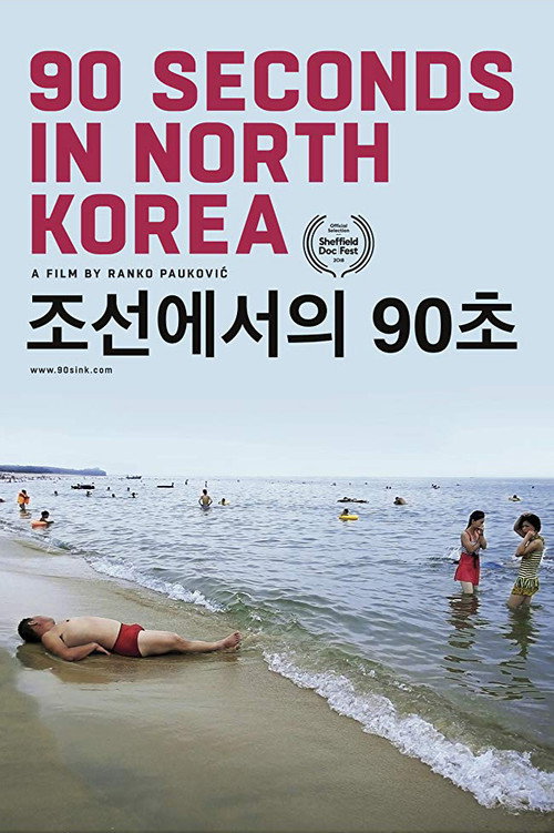 Movie poster for 90 Seconds in North Korea (2018)