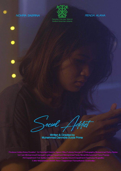Movie poster for Social Addict