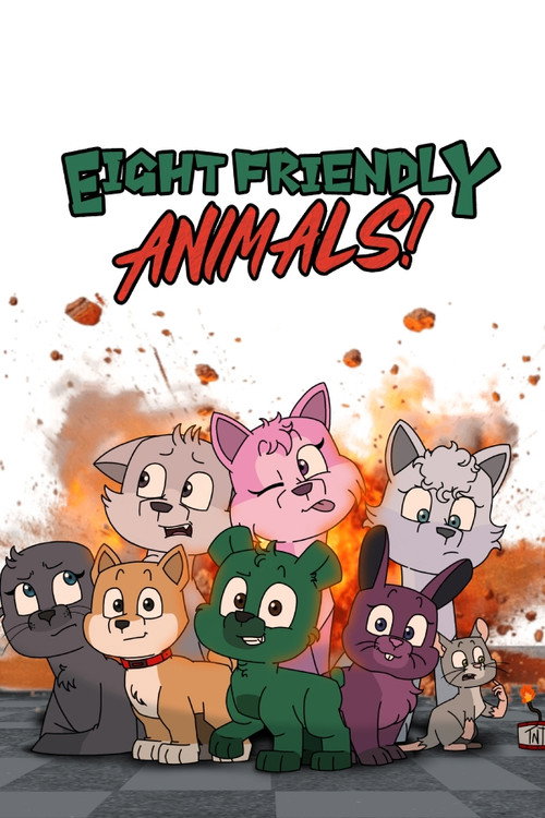 Series poster for Eight Friendly Animals! (2026)