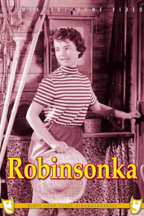 Movie poster for The Girl Robinson Crusoe (1957)