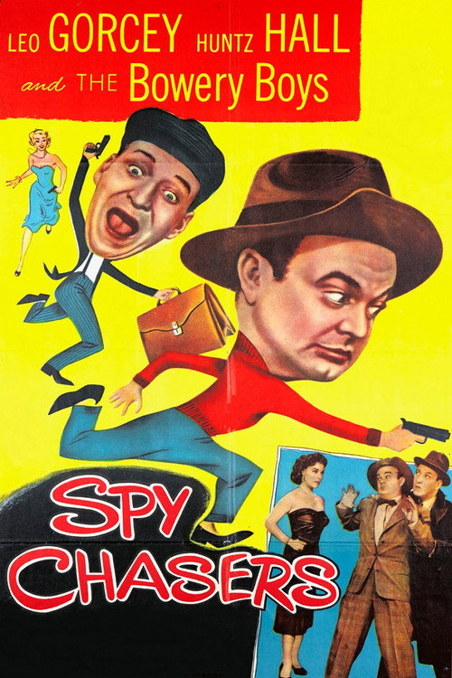 Movie poster for Spy Chasers (1955)