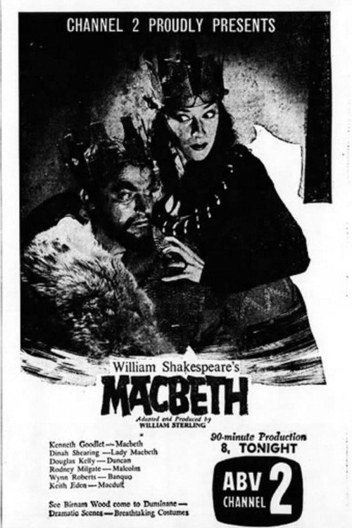 Movie poster for Macbeth (1960)