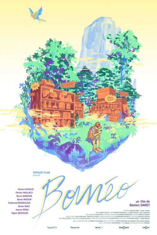 Movie poster for Bornéo (2024)