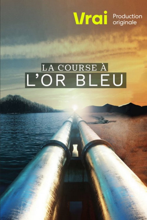 Series poster for La course à l'or bleu (2023)