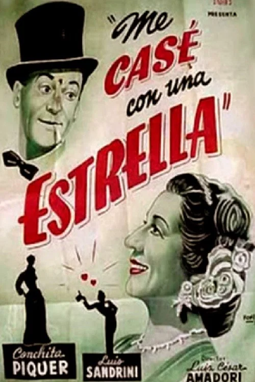 Movie poster for Me casé con una estrella (1951)