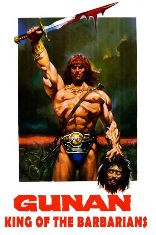 Movie poster for Gunan, King of the Barbarians (1982)